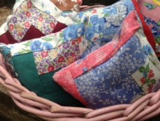 Patchwork lavender bags